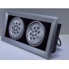LED12W双头斗胆灯格栅灯